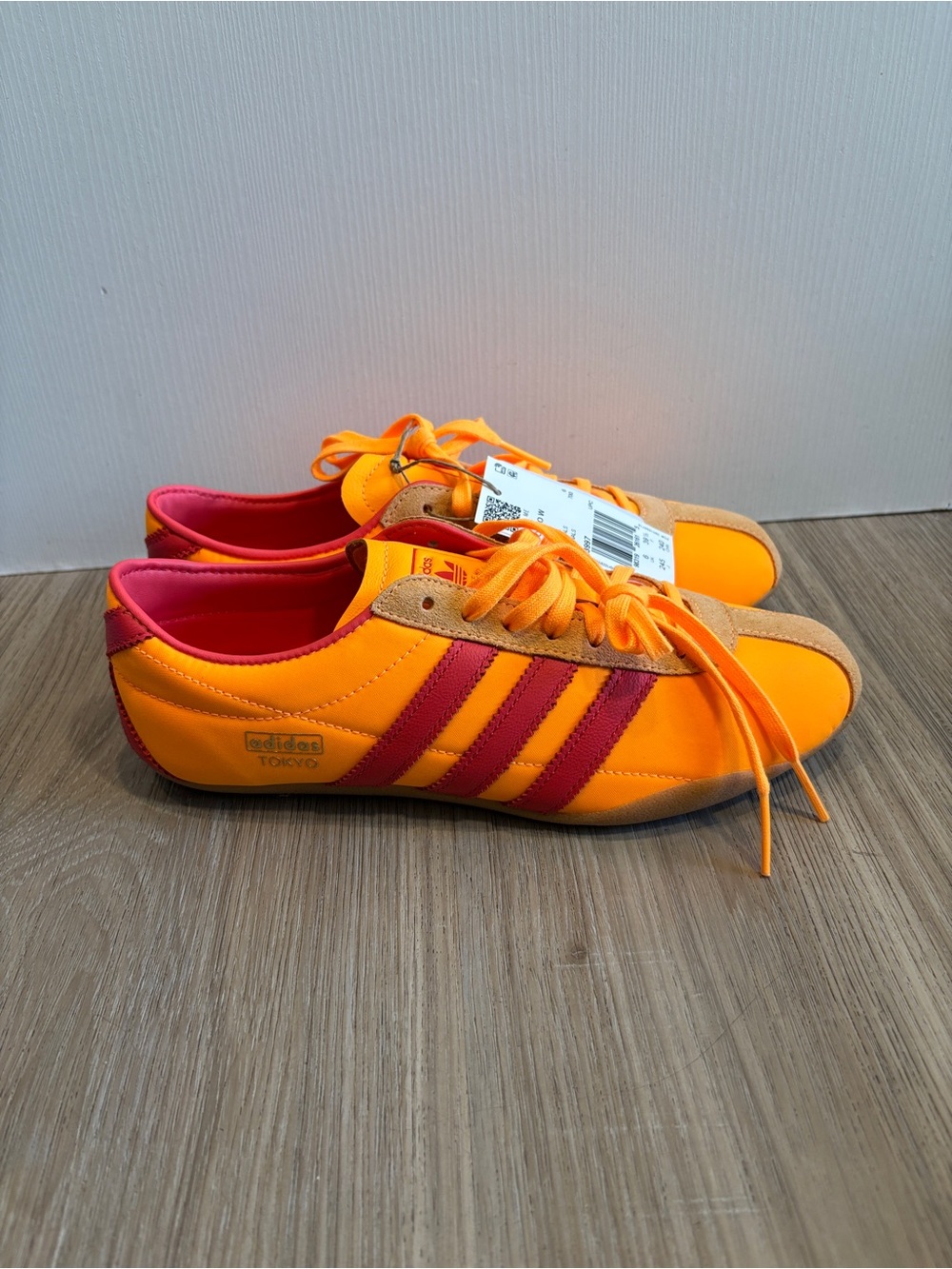 New adidas Tokyo Lucid Tangerine Semi Lucid Red Gold W Women’s Size 7.5